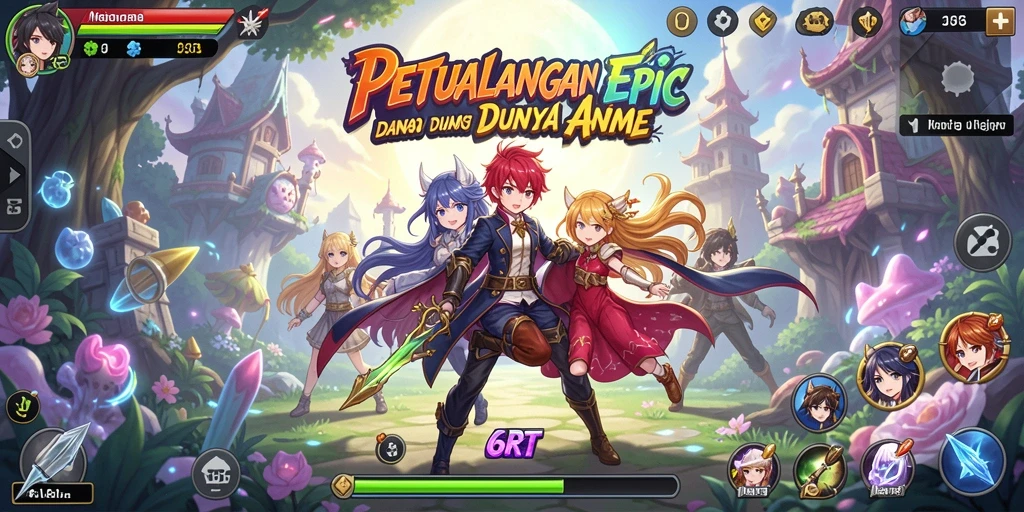 Tampilan menarik dari gameplay 6RT yang penuh aksi dan petualangan.