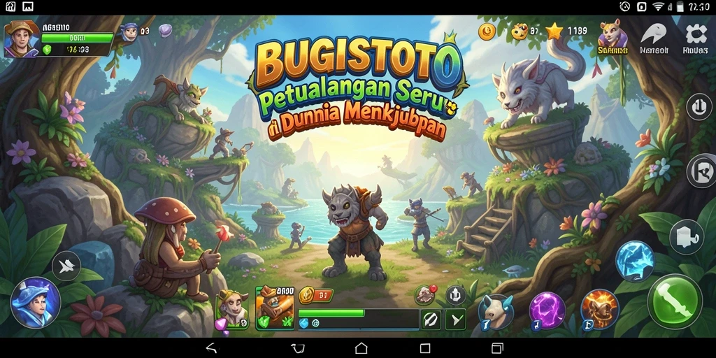 Tangkapan layar dari gameplay BUGISTOTO yang menampilkan petualangan seru.