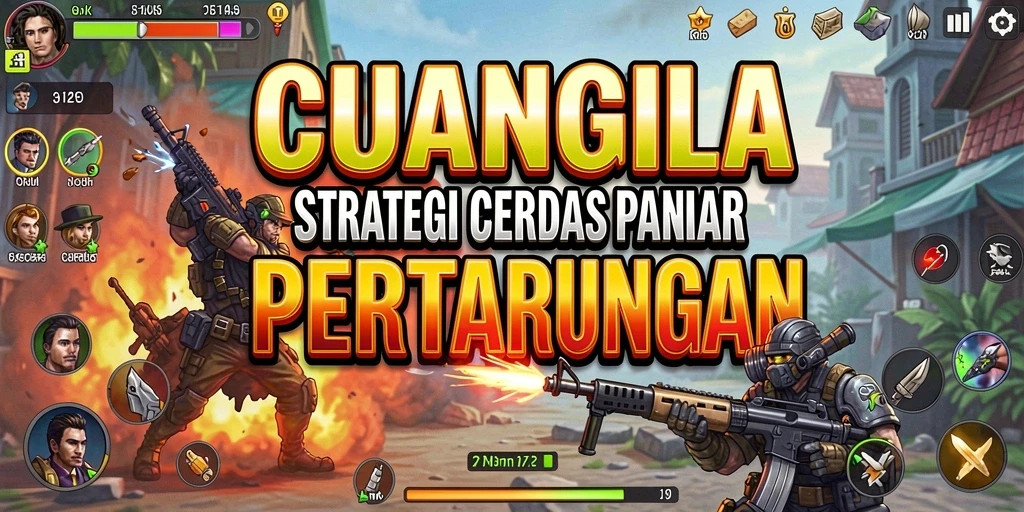 Tampilan gameplay CUANGILA yang strategis dan menantang