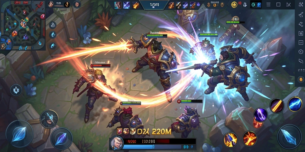 Gameplay F200M yang mendebarkan dengan aksi seru.