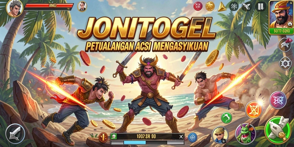 Tangkapan layar gameplay JONITOGEL yang seru dan penuh aksi.