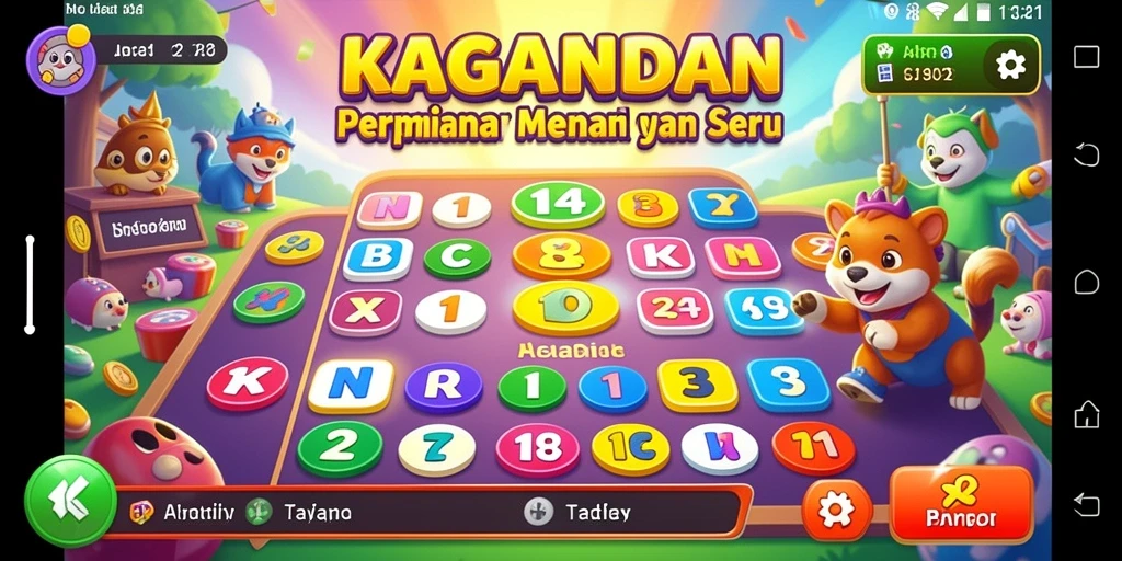 Tampilan gameplay KAGANDAN yang seru dan interaktif.