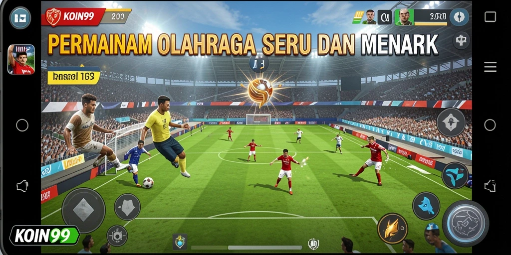 Tampilan gameplay KOIN99 yang menarik dan penuh aksi.