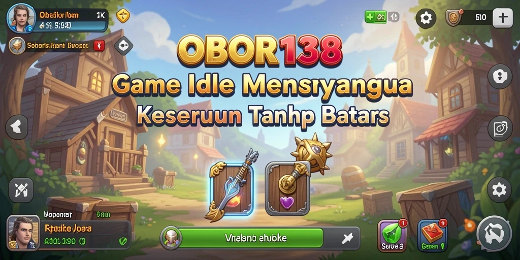 Tampilan gameplay OBOR138 yang seru dan menarik.