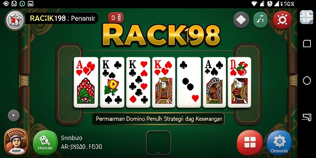 Tampilan gameplay seru dan interaktif di RACIK198.