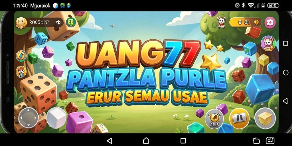Screenshot gameplay UANG77 menampilkan tantangan Puzzle yang menarik.