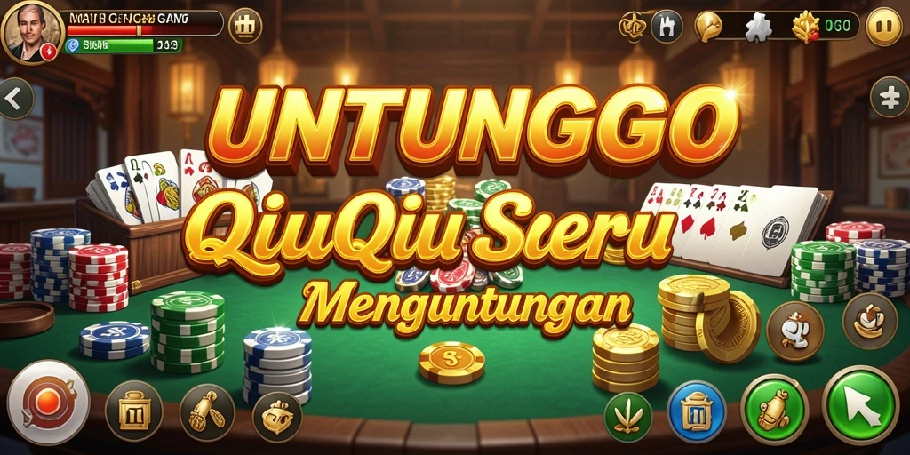 Screenshot gameplay QiuQiu UNTUNGGO yang menarik dan seru.